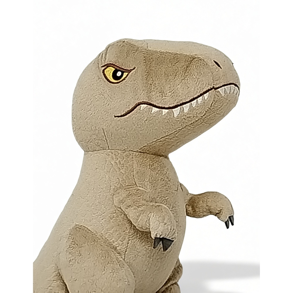 Jurassic World T-Rex Plush 12 Inch Stuffed Dinosaur Soft Polyester Logo Patch